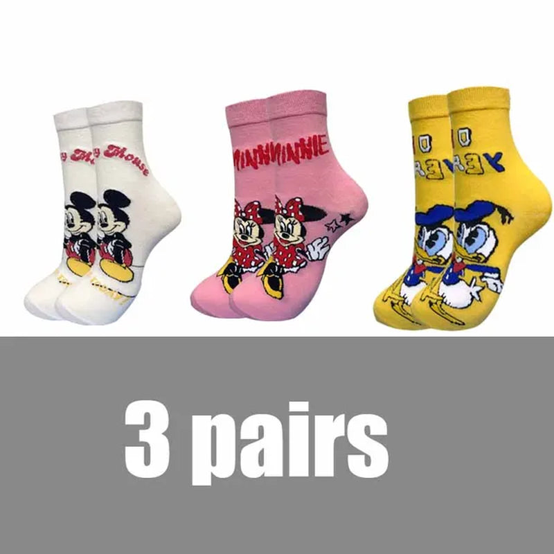 10 Pieces = 5 Pairs Korea Summer Socks Women Cartoon Animal Bear Mouse Socks Cute Funny Invisible Cotton Ankle Socks Size 35-41