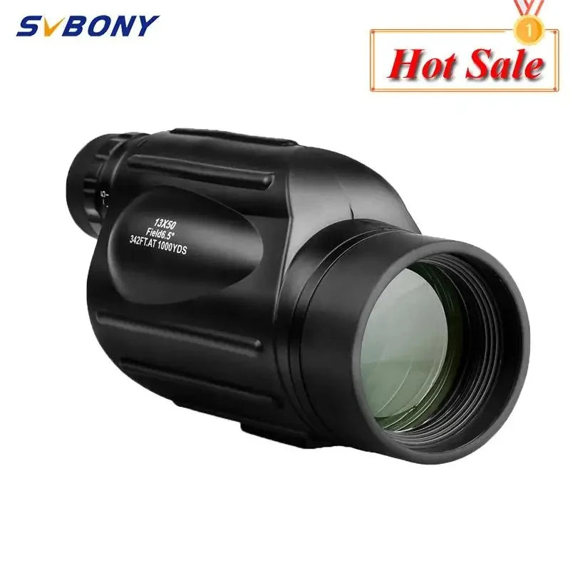 Svbony Telescope SV49 13x50 Monocular Powerful,Professional Monoculars,Waterproof,camping Equipment,for travel and hunting 2023